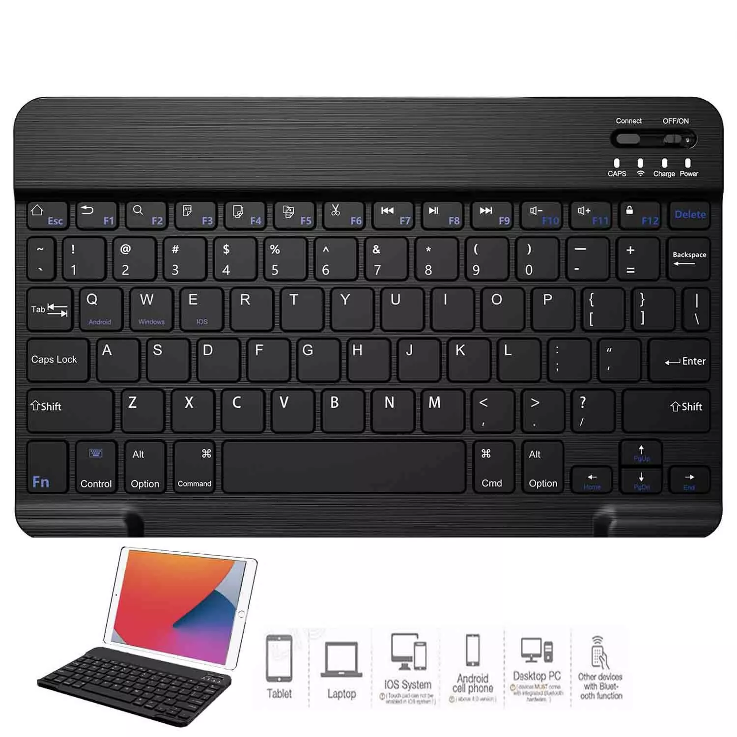 Chargerble Bluetooth Keyboard