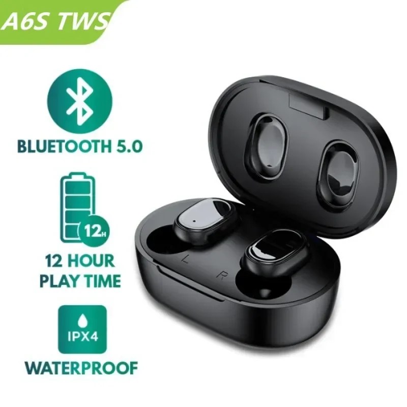 Original A6S TWS Wireless Earphones